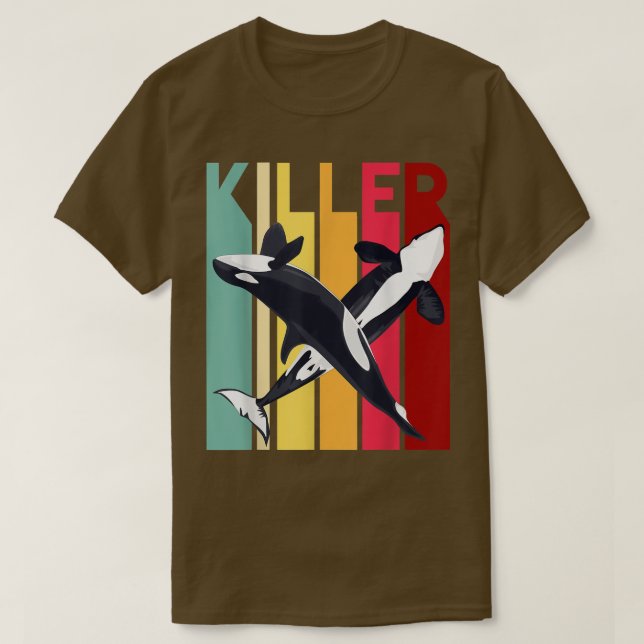 Killer Whale Gift Idea Sea Animals Orca  T-Shirt (Design Front)