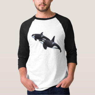 Killer Whale Long T-Shirt