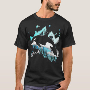 Killer Whale Ocean Lover Gift Idea Men Boys Kids O T-Shirt