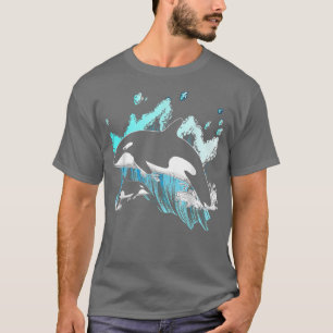 Killer Whale Ocean Lover Gift Idea Men Boys Kids O T-Shirt
