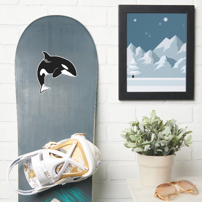 Killer Whale Orca  (Snowboard)