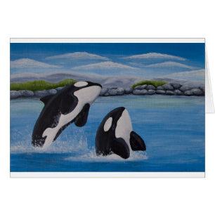 Killer Whale (Orca) Card