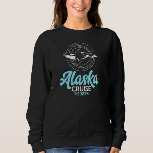 Killer Whale Orcas Matching Family Group Alaska Cr Sweatshirt