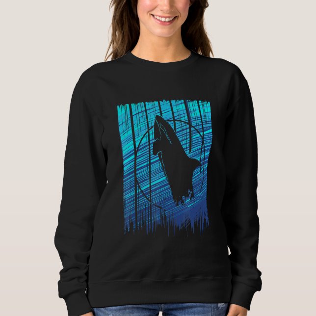 Killer Whale Save The Whales Orca Sweatshirt (Front)