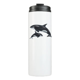 Killer Whale Thermal Tumbler