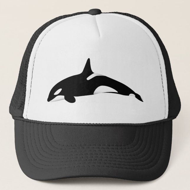 Killer Whale Trucker Hat (Front)