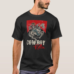 Killers Graphic Cowboy Riding Horse Western Desert T-Shirt