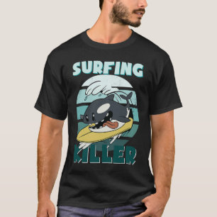 Killerwal Surf Ocean  Men's Boys Children's Orca T-Shirt