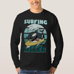 Killerwal Surf Ocean  Men's Boys Children's Orca T-Shirt