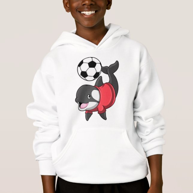 Killerwhale as Soccer player with Soccer (Front)