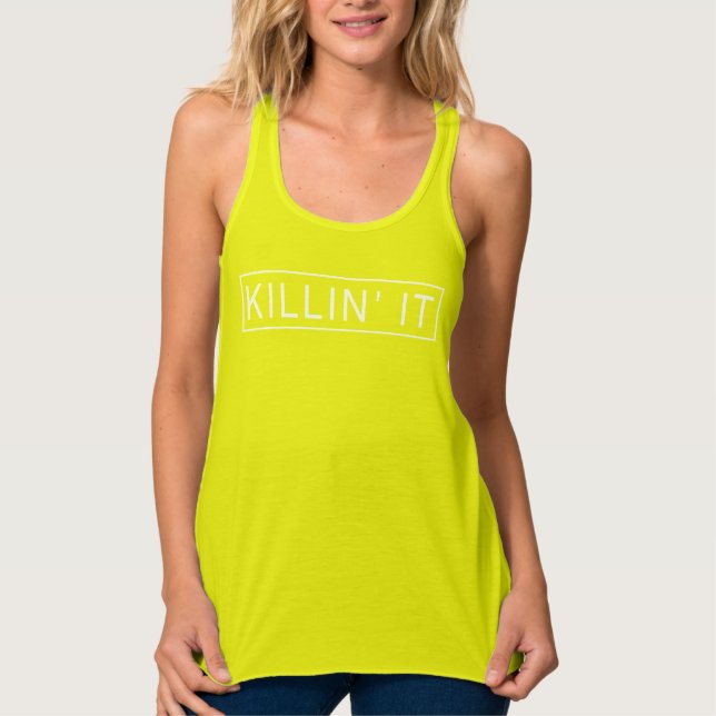 Killin' It Singlet (Front)