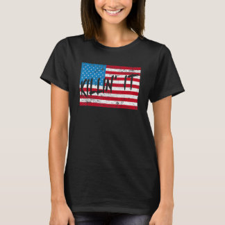 Killin´ It Slogan USA Flag Men Women Top Killin I