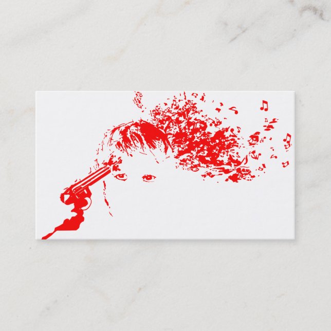 killing me softly business card (Front)
