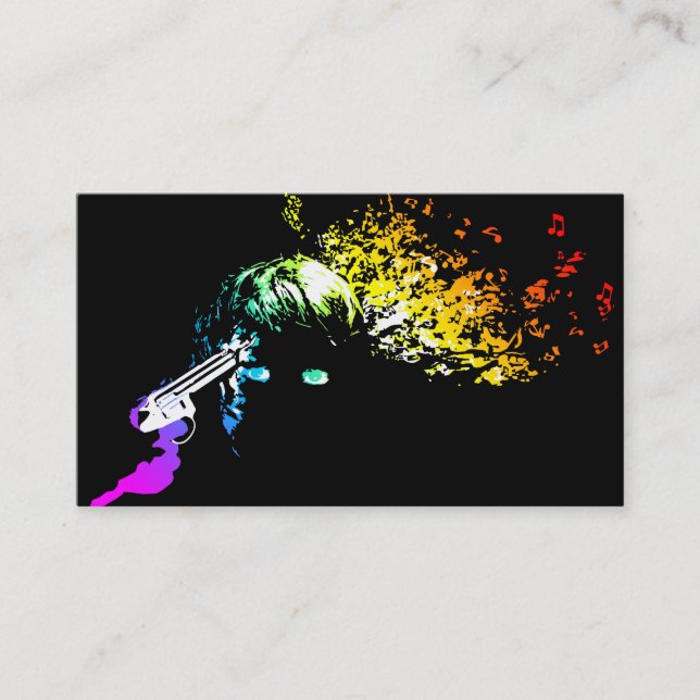 killing me softly business card (Front)