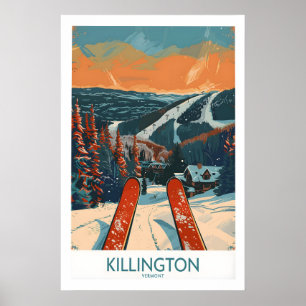 Killington Ski Print - Vermont 1