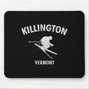 Killington Skiing Tee Vermont Ski Mouse Pad