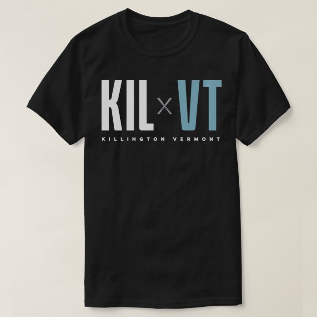 Killington Vermont Graphic Ski  T-Shirt (Design Front)