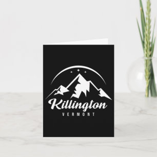 Killington Vermont Ski Resort Skiing Snowboarding  Card
