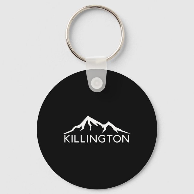 Killington Vermont Skiing Snowboard  Key Ring (Front)