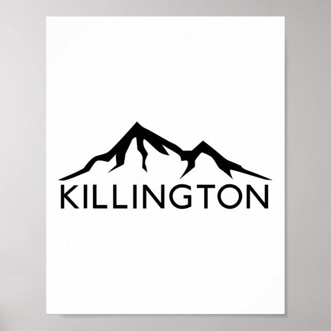 Killington Vermont Skiing Snowboard  Poster (Front)