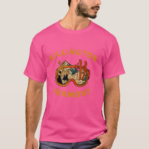 Killington Vermont Vacation Souvenir Ski Goggles A T-Shirt