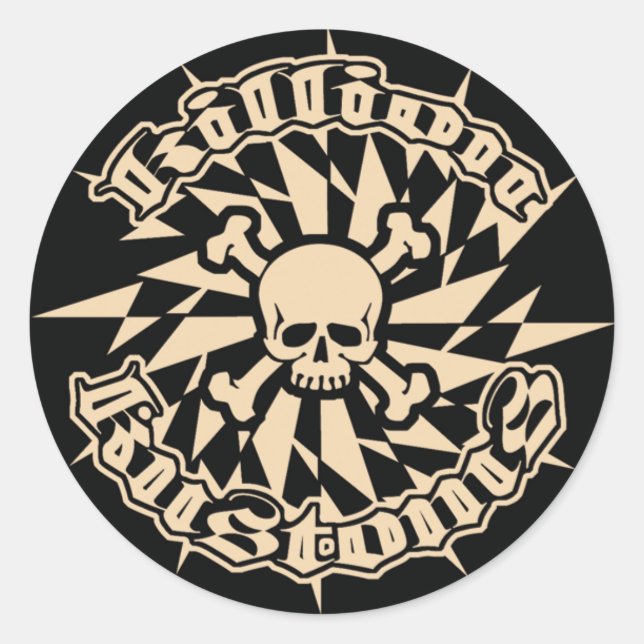 Killions Kustoms Sticker small (Front)