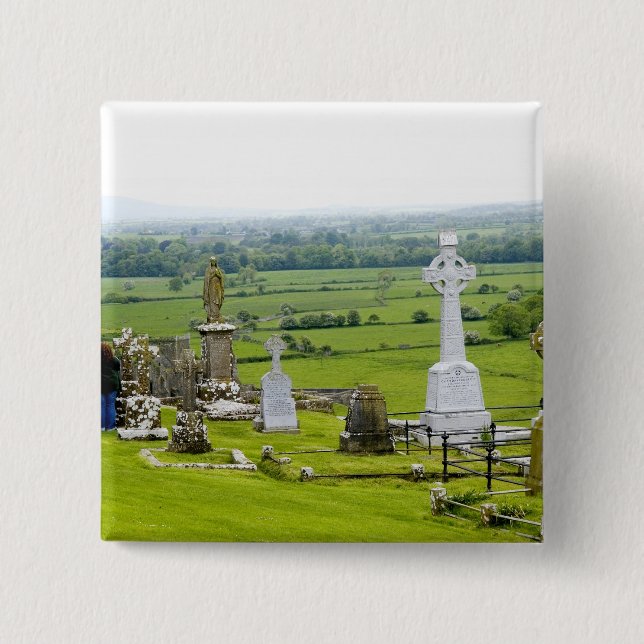 Killkenny, Ireland. The dramatic Spectacle of 15 Cm Square Badge (Front)