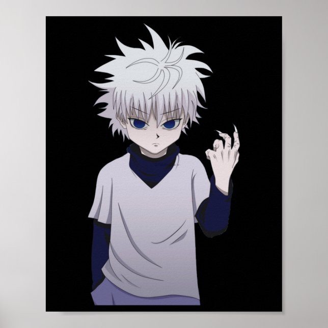 Killua Zoldyck Sticker  Poster (Front)