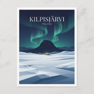Kilpisjärvi Finland Postcard