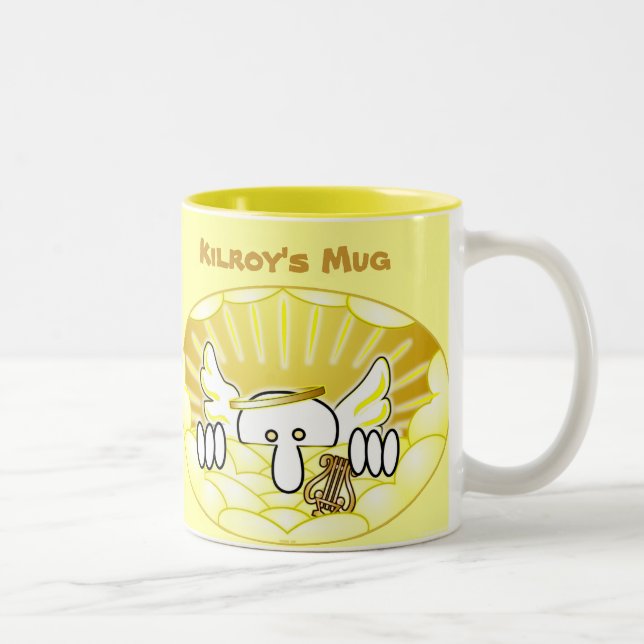 Kilroy's Angel Mug (Right)