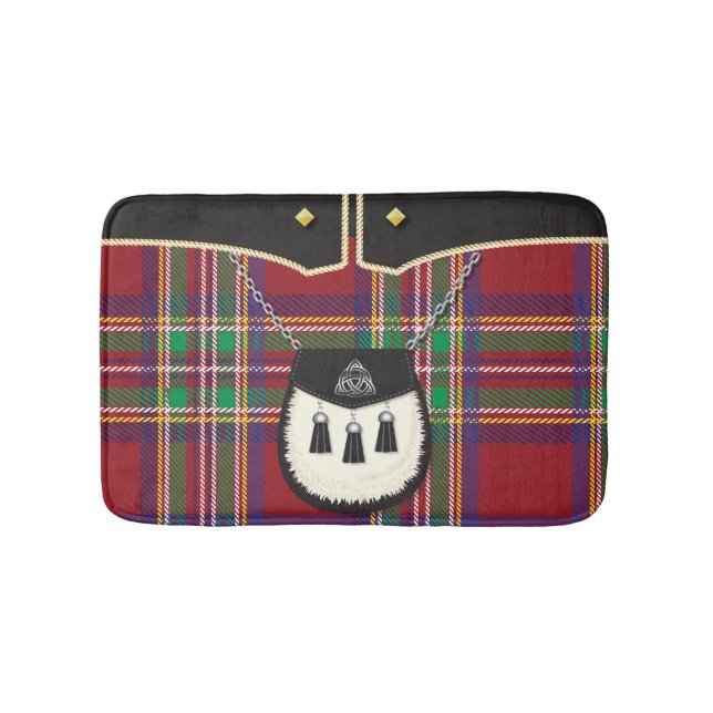 Kilt Bath Mat (Front)