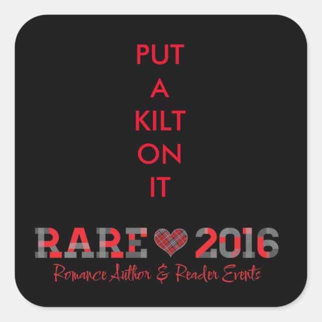 kilt sticker (Front)