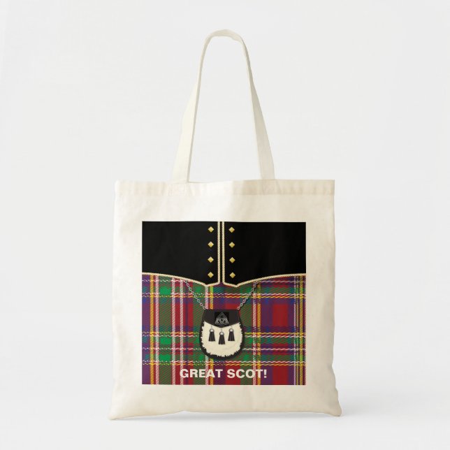 Kilt Tote Bag (Front)