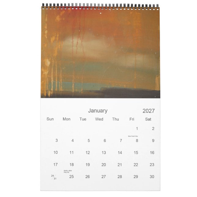 Kim Anderson Art 2010 Calendar (Jan 2027)