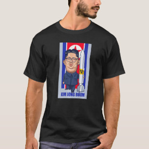Kim Jong Boom Kim Jong Un  Parody Graphic T-Shirt
