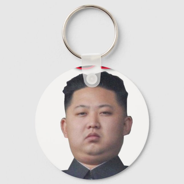kim jong il bow key ring (Front)