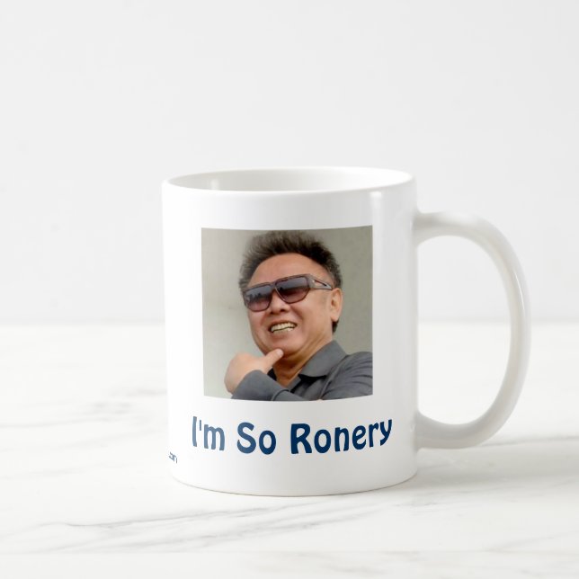 Kim Jong-il Coffee Mug (Right)