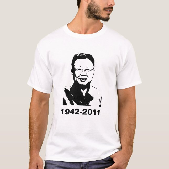 Kim Jong Il is dead T-Shirt (Front)