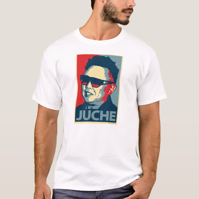 Kim Jong Il - Juche: OHP T-Shirt (Front)