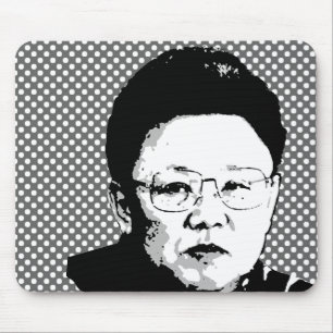 Kim Jong Il Mouse Pad