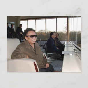 Kim Jong-il, North Korea Postcard