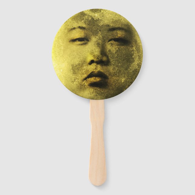 Kim Jong Moon Funny Hand Fan (Front)