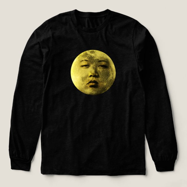 Kim Jong Moon Funny Tri-Blend Shirt (Design Front)