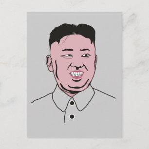 Kim Jong-un   김정은 Postcard