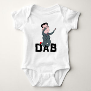 Kim Jong-Un Dabbing Baby Bodysuit