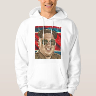 Kim Jong Un Hoodie - Sunglasses, Good Mood