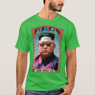Kim JongUn Retro Communist Trading d T-Shirt