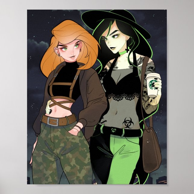 Kim & Shego  Poster (Front)