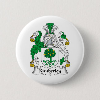 Kimberley Family Crest 6 Cm Round Badge