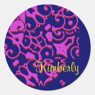 Kimberly Designer Name Sticker - Customisable